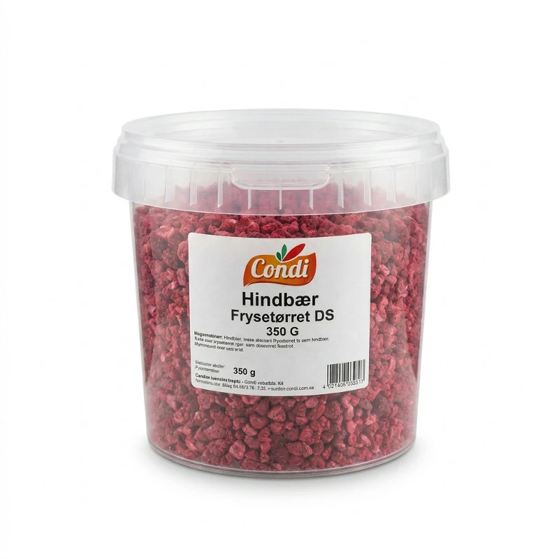 Bringebær Frysetørket DS 350 G 329932 by Condi color Svart