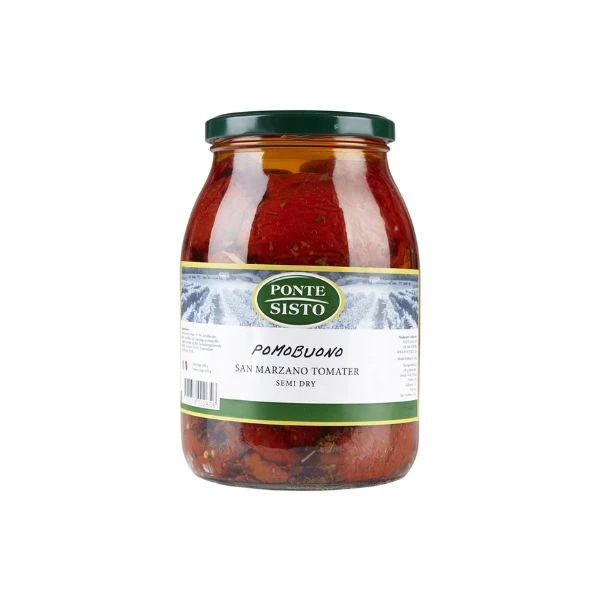 Tomater San Marzano Soltørkede GL 980 G 212627 by PONTE S color Svart