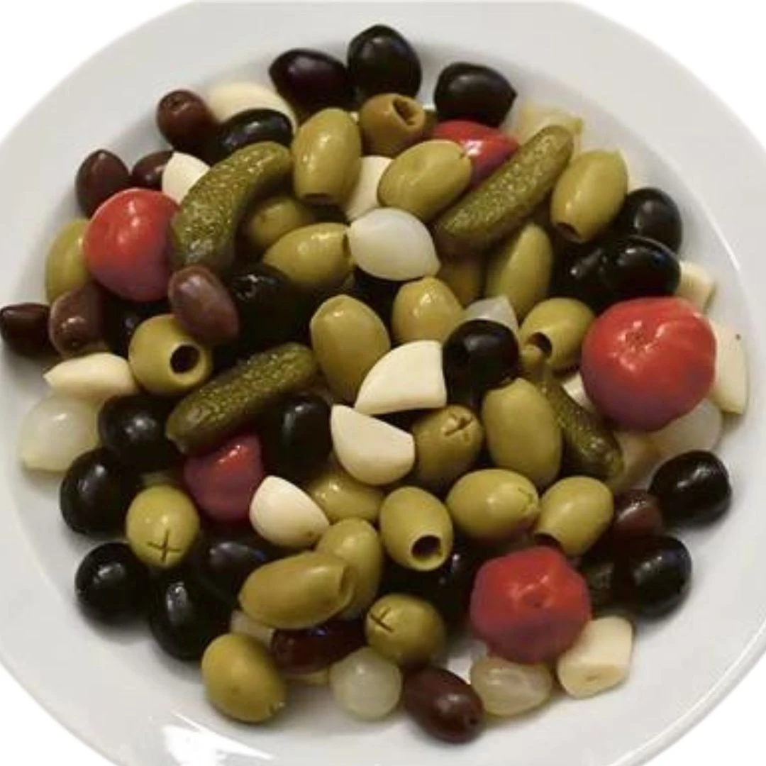 Olivenmix Middelhav SP 2 KG 32884 by CERVERA color Svart