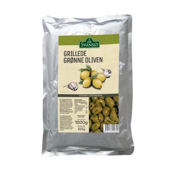 Oliven Grønn Grillet PS 1 KG 42148 by SVANSØ color Svart