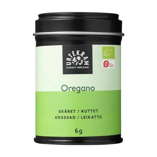 Krydder Oregano Øko Boks 6 g 269468 by URTEKRAM color Svart