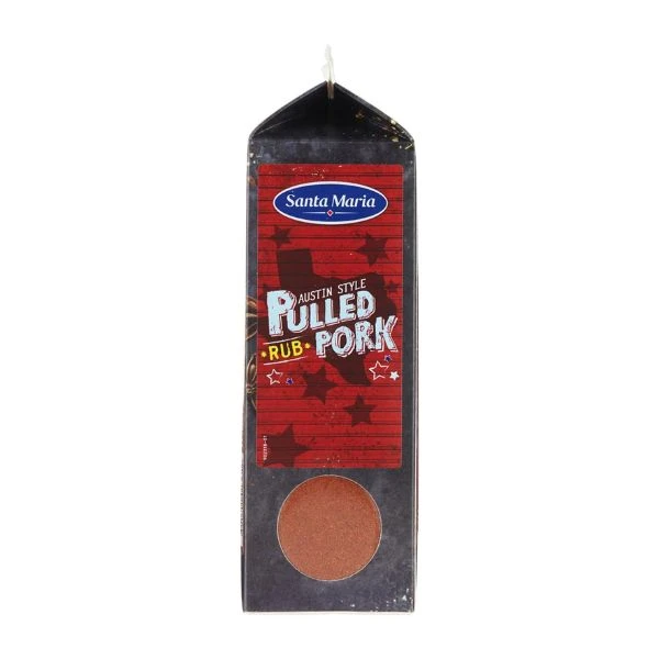 Krydder Rub Pulled Pork DS 545 g 269024 by Santa Maria color Svart