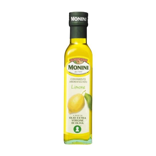 Olivenolje ekstra jomfru sitron FL 250 ml 64314 by Monini color Svart