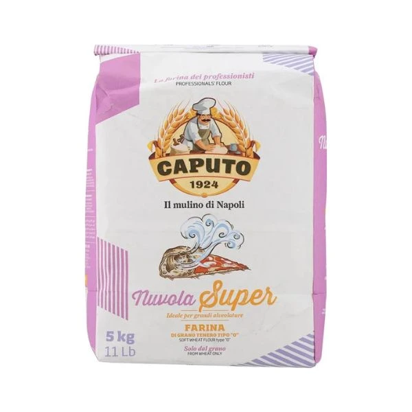 Pizzamel Nuvola Super Caputo 5KG 345269 by Caputo color Svart