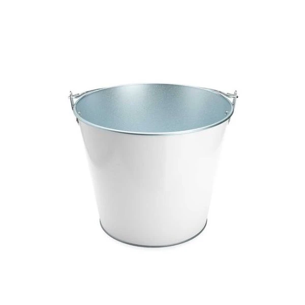 Hvit metall vinkjøler med håndtak, 5 liter 6312BB00 by koala color Svart