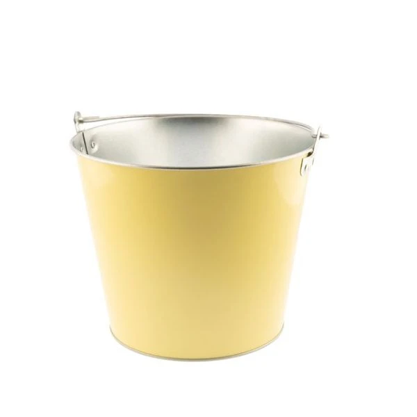 Gul vinkjøler i metall med håndtak, 5 liter 6312LC00 by koala color Svart
