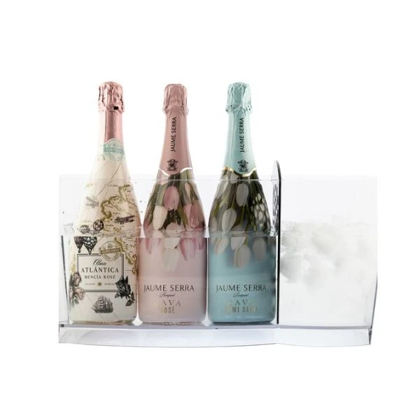 Icemart display-bøtte med isseparator 6314TT00 by koala color Svart