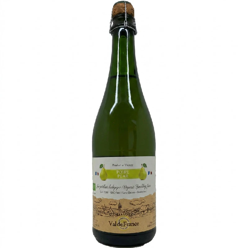Alkoholfri cider pæresmak Øko - Val De France 239510 by Val de France color Svart