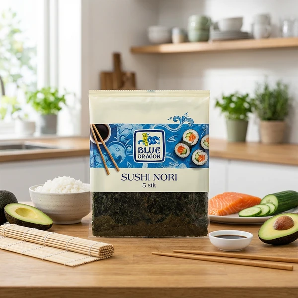 Tang Sushi Nori 5 stk 222183 by Blue Dragon color Svart