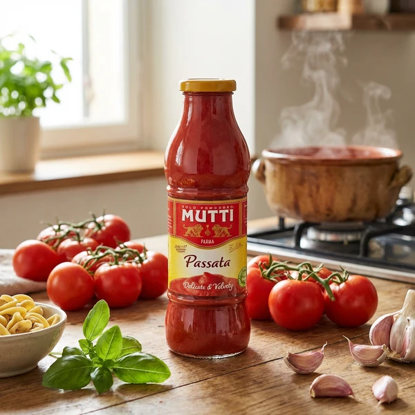 Passata Tomatpuré 700 g 311671 by Mutti color Svart