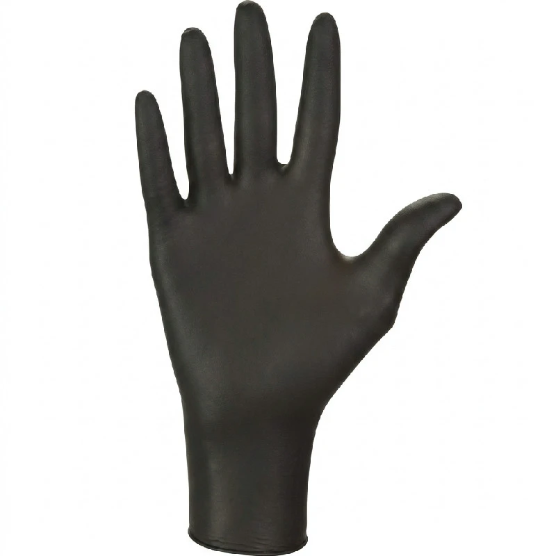 Nitrilhanske, Protect, XS, nitril, pudderfri, 100 stk. GS10963 by GS Supply color Svart