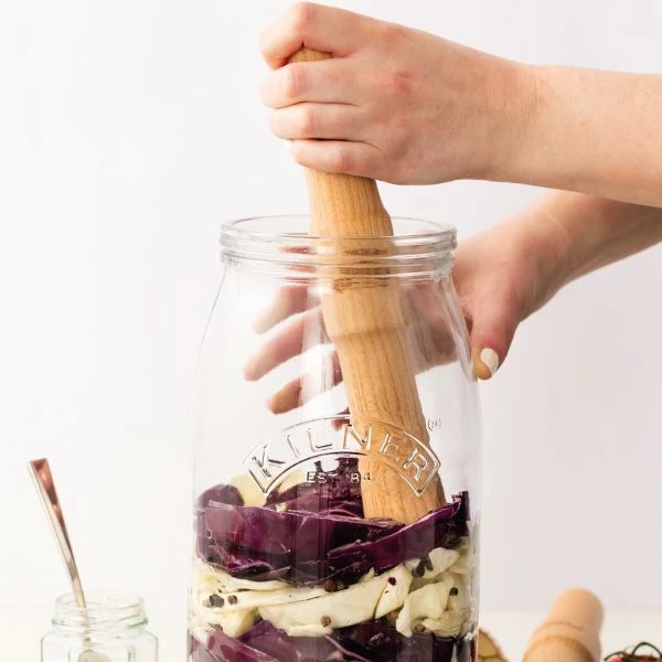Fermenteringsstøter Kilner® 4x24,5cm KI25047 by Kilner color Svart
