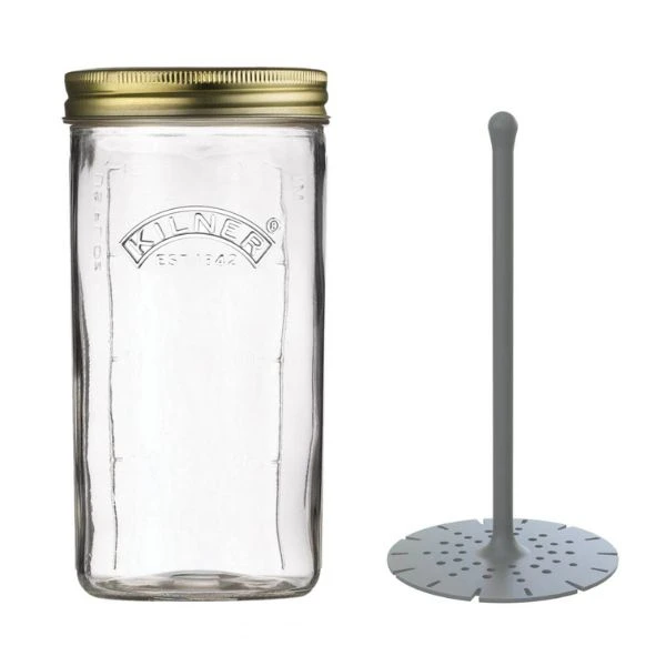 Pickling Krukke SETT Kilner® 1 liter KI25068 by Kilner color Svart