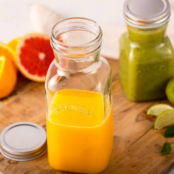 Juice- og sausflaske Kilner® 1 liter KI25075 by Kilner color Svart