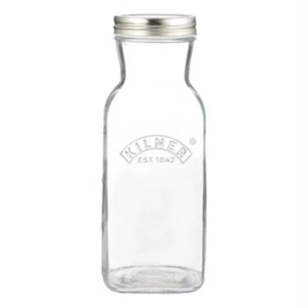 Juice- og sausflaske Kilner® 1 liter KI25075 by Kilner color Svart