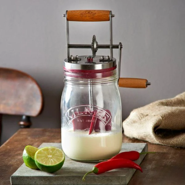 Smørkjerne Kilner® 1 liter 26,9x10,9 cm KI25348 by Kilner color Svart