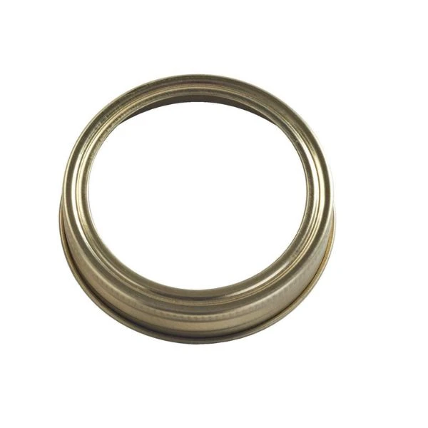 Skrulokkring sett/6 Kilner® Ø 75mm 6-pack KI25397 by Kilner color Svart