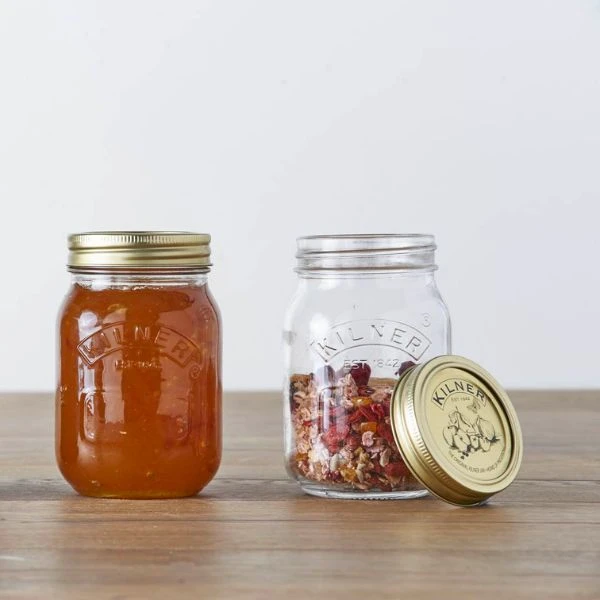 Konserveringskrukke Kilner® rund 0,5 liter KI25400 by Kilner color Svart