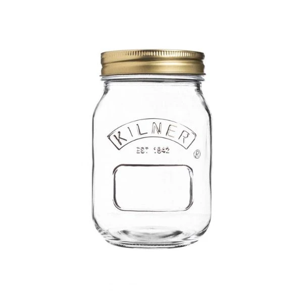 Konserveringskrukke Kilner® rund 0,5 liter KI25400 by Kilner color Svart