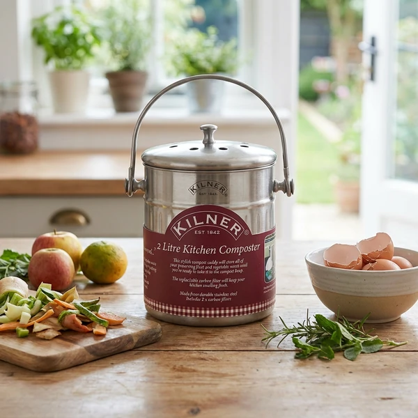 Kilner Kjøkkenkomposter 2 L KI25416 by Kilner color Svart
