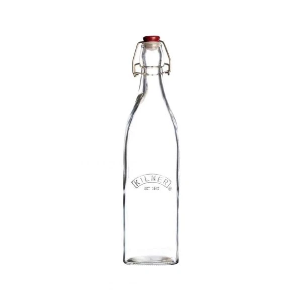 Flaske med patentkork Kilner® 550 ml KI25471 by Kilner color Svart