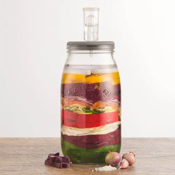 Fermenteringssett Kilner® Ø17x32cm KI25839 by Kilner color Svart