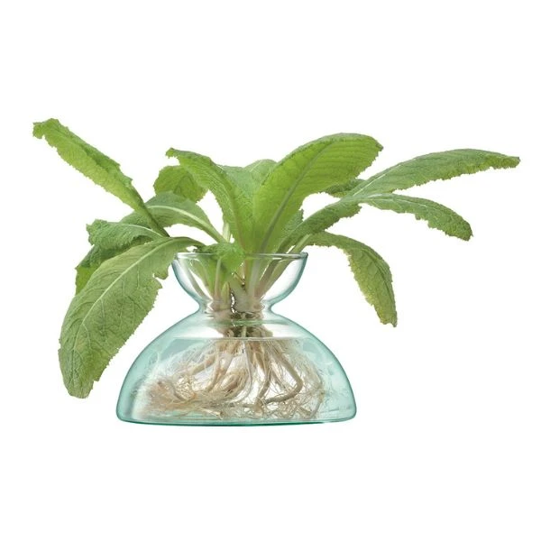 Vase Canopy Resirkulert LSA 9,5x13,5x13,5cm LCQ08 by LSA INTERNATIONAL color Svart