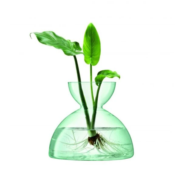 Vase Canopy Resirkulert LSA 18,2x20,7x20,7cm LCQ09 by LSA INTERNATIONAL color Svart