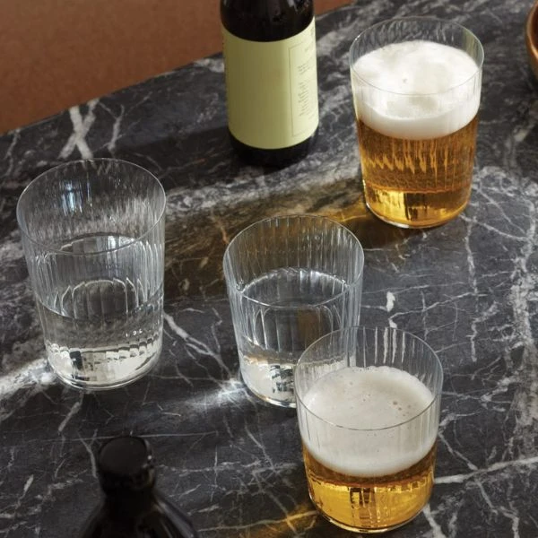 Drikkeglass Gio Line Sett 4 LSA 390ml, 9x8,4x8,4cm LGI22 by LSA INTERNATIONAL color Helder