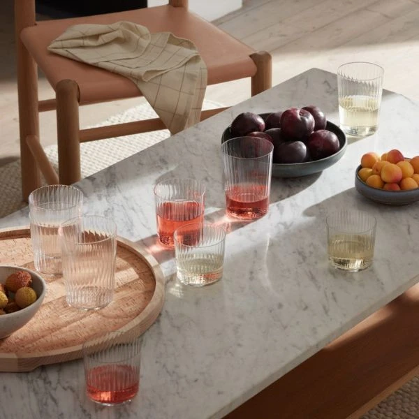 Drikkeglass Gio Line Sett 4 LSA 390ml, 9x8,4x8,4cm LGI22 by LSA INTERNATIONAL color Helder