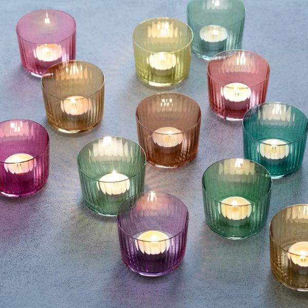 Telysholdere Gems Rav Sett 4 LSA 6,10x8x8cm LGM07 by LSA INTERNATIONAL color Svart