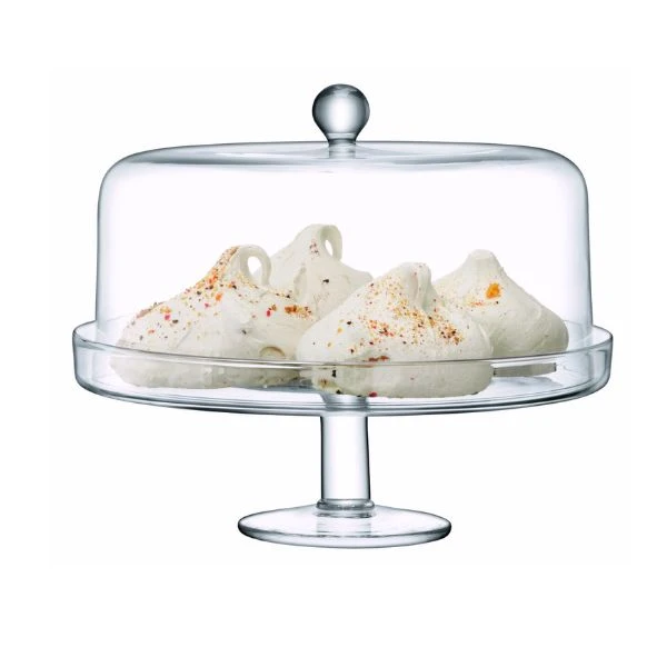 Kakefat med kuppel Klara LSA Ø33cm, H30cm LKL03 by LSA INTERNATIONAL color Svart