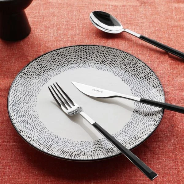 Bestikksett 24 deler Sushi Queen Ebony Pintinox 471302 by PINTINOX color Svart