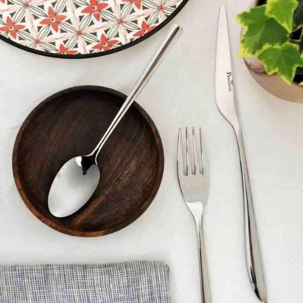 Bestikksett 24 deler Florence Inox Pintinox 471401 by PINTINOX color Svart