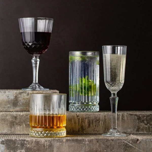Champagneglass sett/2 Winchester Ravenhead® 13 cl - Ø 5,5x21cm KR41416 by RAVENHEAD color Svart