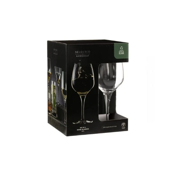 Vinglass Mystique sett/4 Ravenhead® 42 cl KR41424 by RAVENHEAD color Svart