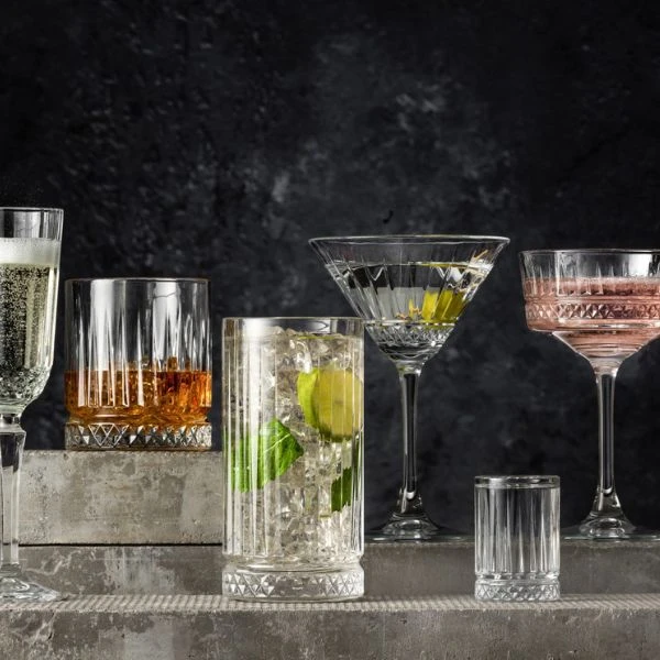 Cocktail coupe Winchester sett/2 Ravenhead® 26 cl Ø 10x17cm KR41456 by RAVENHEAD color Svart