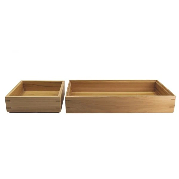 Hinoki oppbevaringskasse liten HOME 15x15x15cm 150002 by SCANDINAVIAN HOME color Trä