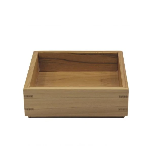Hinoki oppbevaringskasse liten HOME 15x15x15cm 150002 by SCANDINAVIAN HOME color Trä