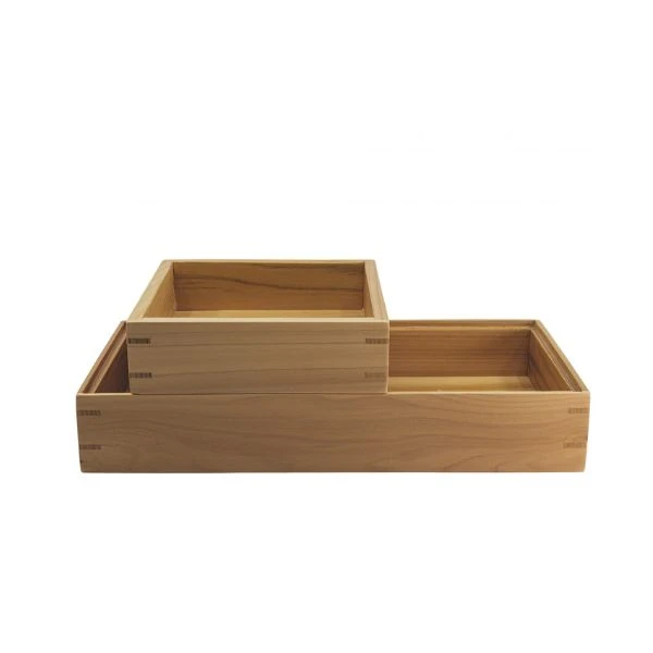 Hinoki oppbevaringskasse stor HOME 30x15x5cm 150003 by SCANDINAVIAN HOME color Trä