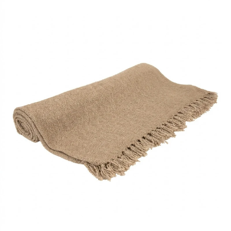 Pledd Harmoni Mohair HOME 130x170 cm 160003 by SCANDINAVIAN HOME color Mohair