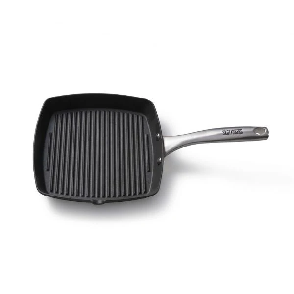 Grillpanne i støpejern SKOTTSBERG® 24x43x3,5cm S531084 by SKOTTSBERG color Svart