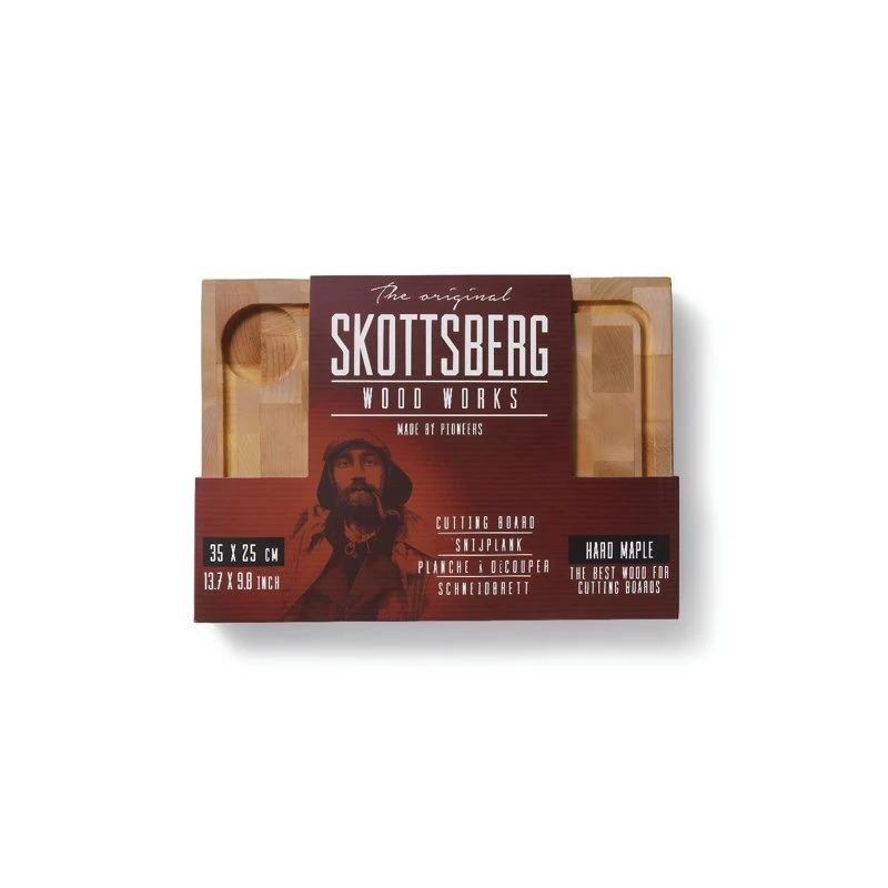 Skjærebrett SKOTTSBERG® 35x25x3,5cm S533218 by SKOTTSBERG color Svart