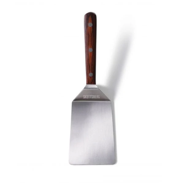 Spatel i rustfritt stål SKOTTSBERG® 28x8,5x2,7cm S533829 by SKOTTSBERG color Silver - mörkt trä