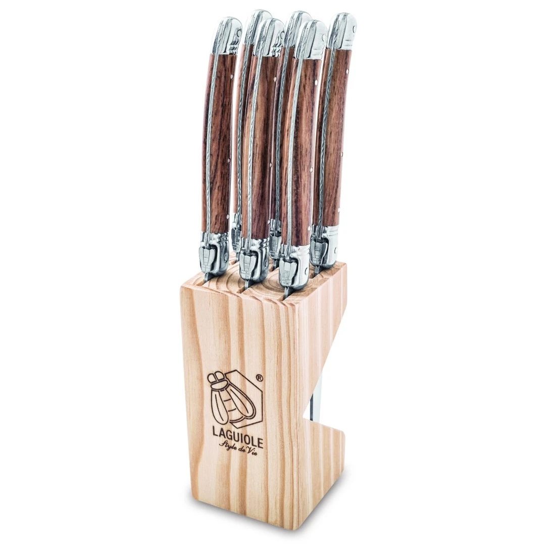 Grillkniver Laguiole Tre Sett 6 SdV 530106 by STYLE DE VIE color Svart