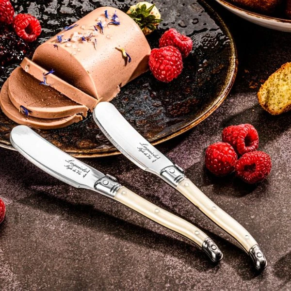 Smørkniv Laguiole Perle Sett 4 SdV 530113 by STYLE DE VIE color Svart