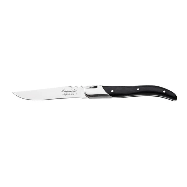 Grillkniver Laguiole Sort Ibenholt SETT 6 SdV 530501 by STYLE DE VIE color Svart