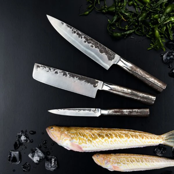 Kniver 3-del Smidd Intens SdV 20/18/13cm 531105 by STYLE DE VIE color Svart