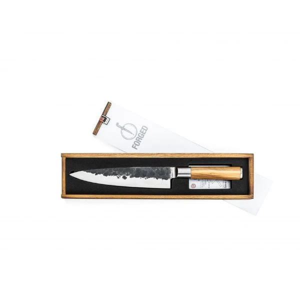 Kjøkkenkniv Smidd Oliven SdV 18 cm 531120 by STYLE DE VIE color Svart