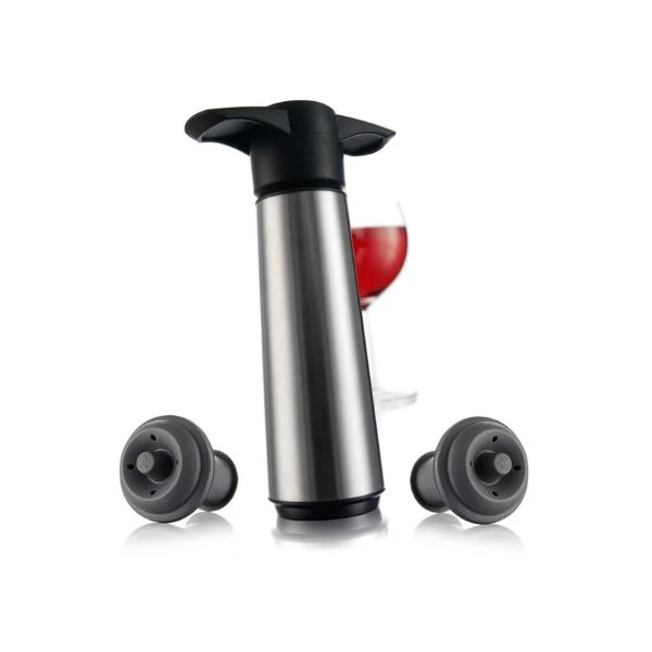 Vin saver SS Vacuvin 3 pack V06492606 by VACUVIN color Svart